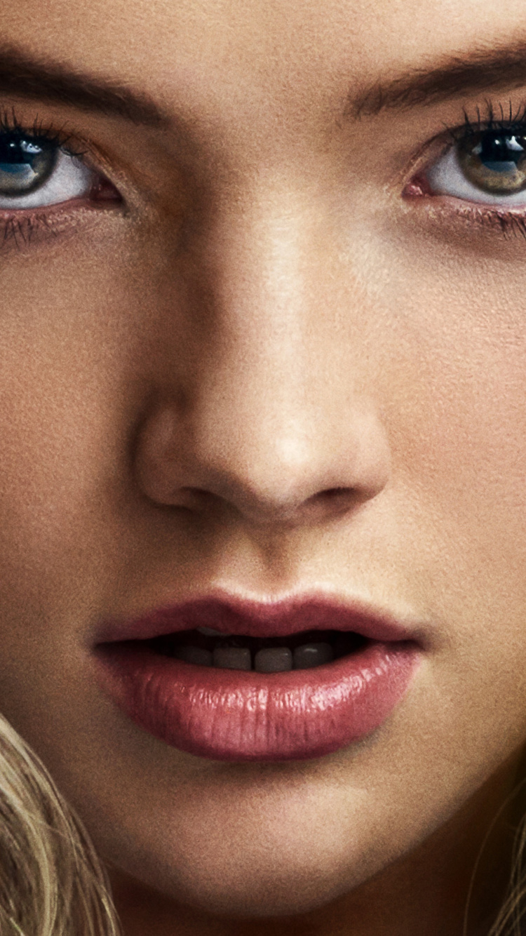 Blonde Woman With Blonde Hair. Wallpaper in 750x1334 Resolution