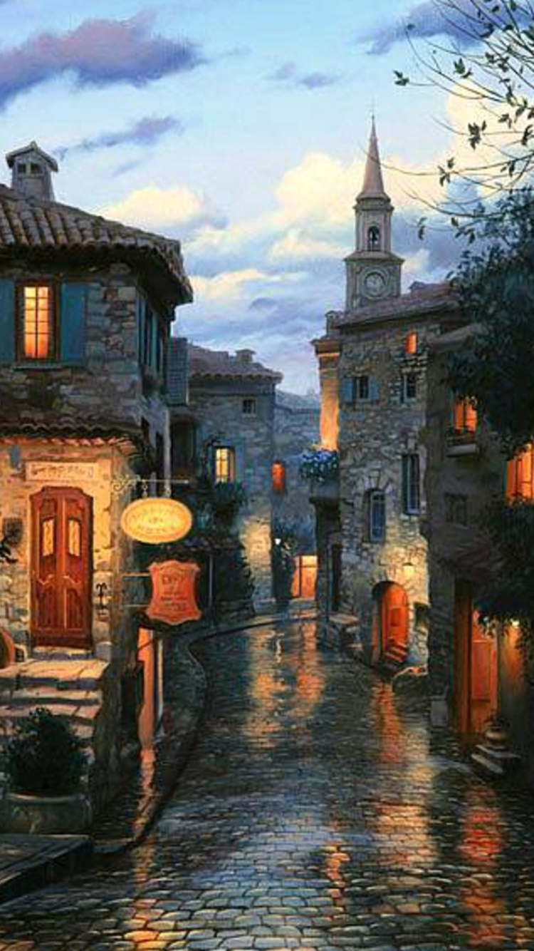 Edificio de Hormigón Marrón y Blanco Cerca Del Cuerpo de Agua Durante el Día. Wallpaper in 750x1334 Resolution