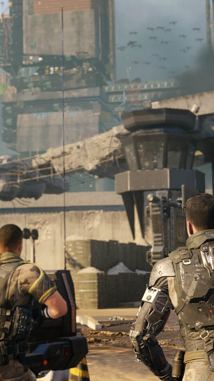 Call of Duty Black Ops Iii, Call of Duty Black Ops, Treyarch, Juego de Pc, Soldado. Wallpaper in 750x1334 Resolution