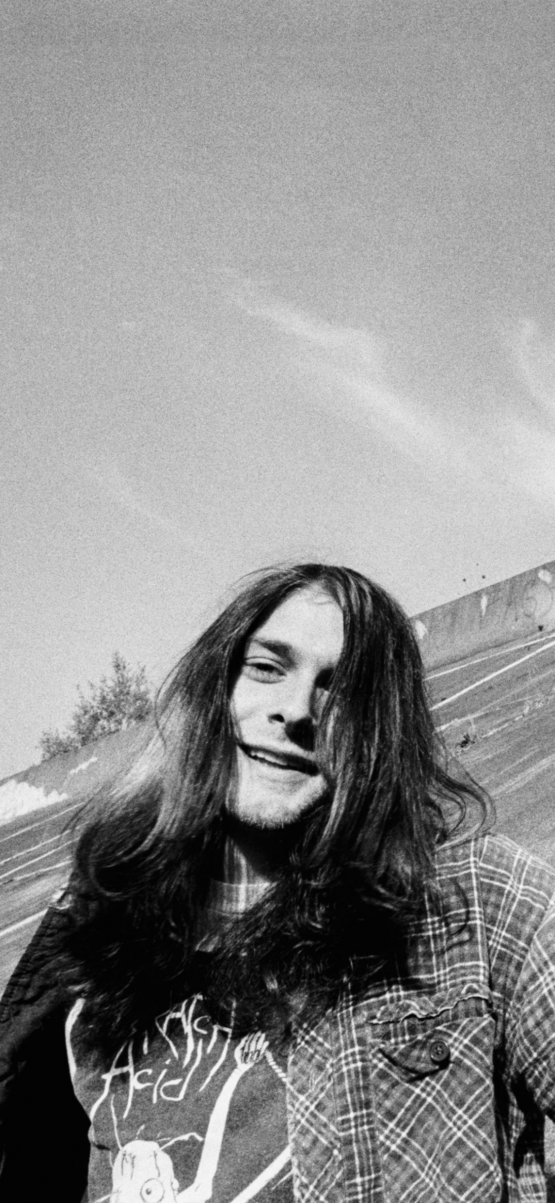 Nirvana, Blanqueador, Grunge, Percusionista, Blanco. Wallpaper in 1125x2436 Resolution