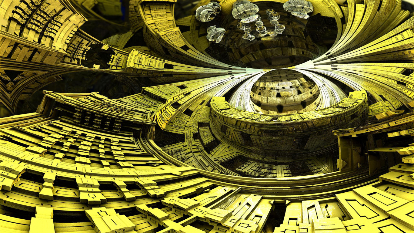 Hito, Luz, Negro, Amarillo, Arte. Wallpaper in 1366x768 Resolution