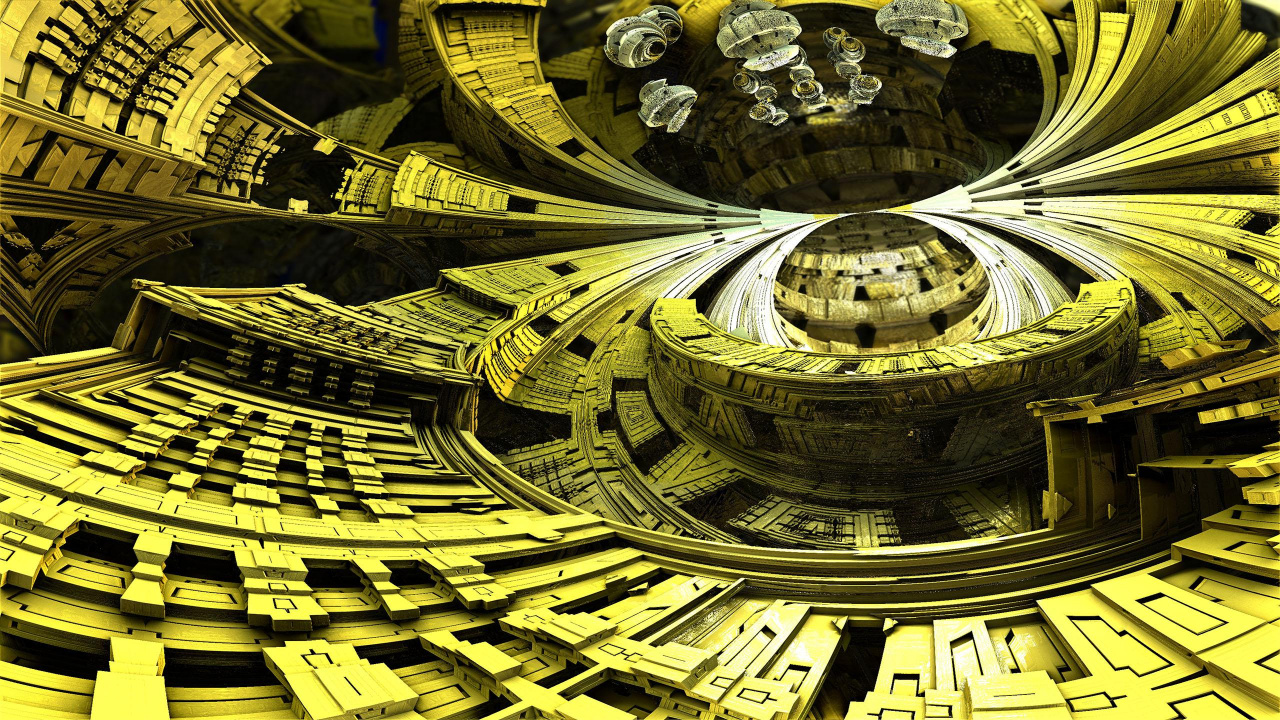 Wahrzeichen, Licht, Schwarz, Gelb, Kunst. Wallpaper in 1280x720 Resolution