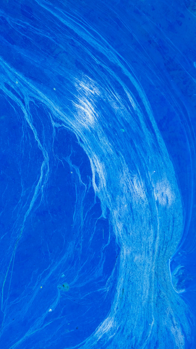 Blue and Brown Abstract Painting. Wallpaper in 750x1334 Resolution