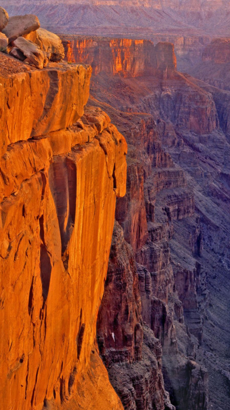 Brown Rock Formation During Daytime. Wallpaper in 750x1334 Resolution