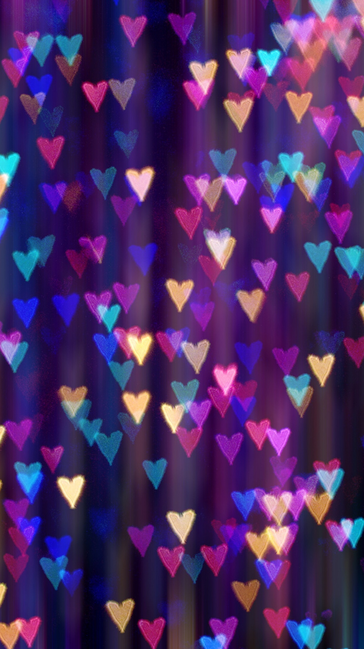 Lila Und Grün Florales Textil. Wallpaper in 750x1334 Resolution