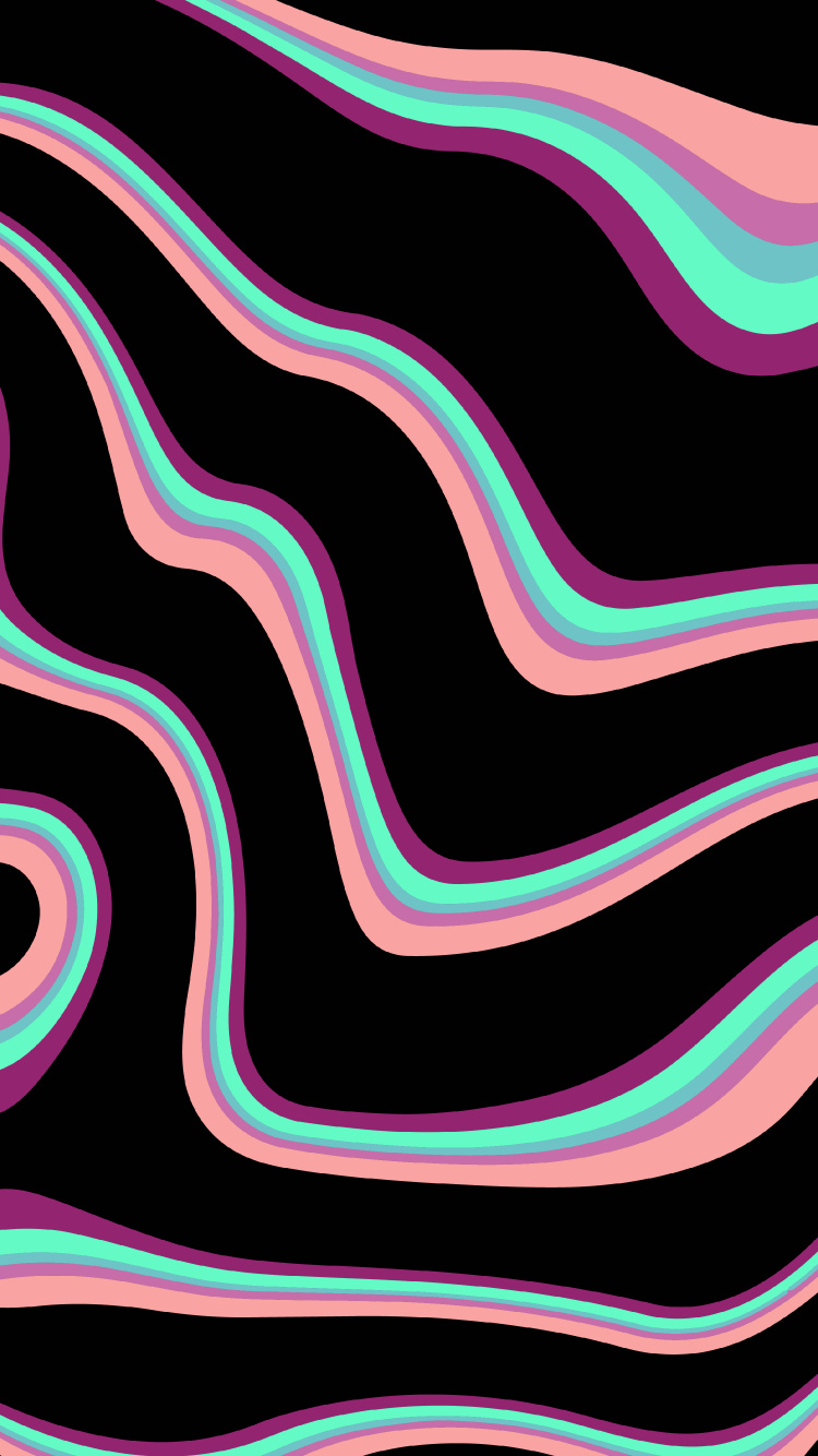 Muster, Licht, Gr, Kunst, Pink. Wallpaper in 750x1334 Resolution