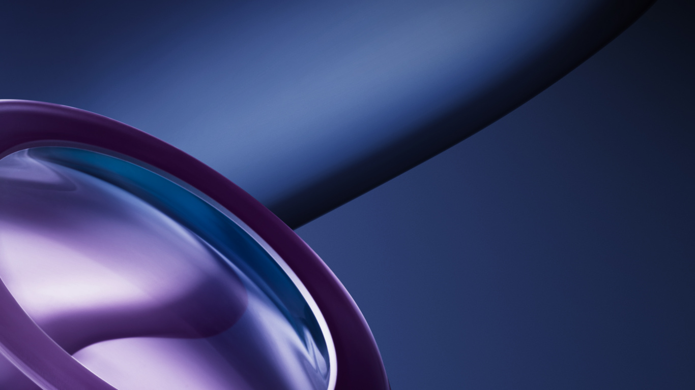 Illustration de Lumière Violette et Bleue. Wallpaper in 1366x768 Resolution