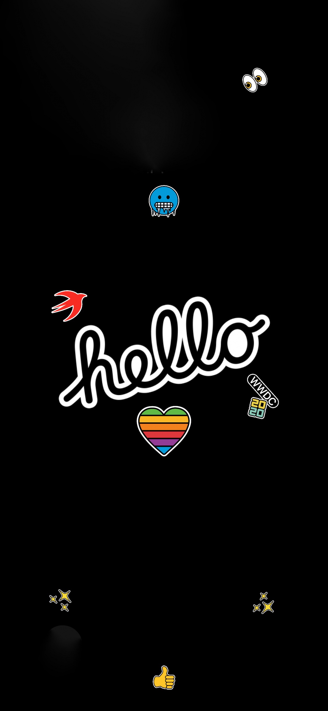 Ipad, Macbook, Sticker, Ipad Pro, Apple. Wallpaper in 1125x2436 Resolution