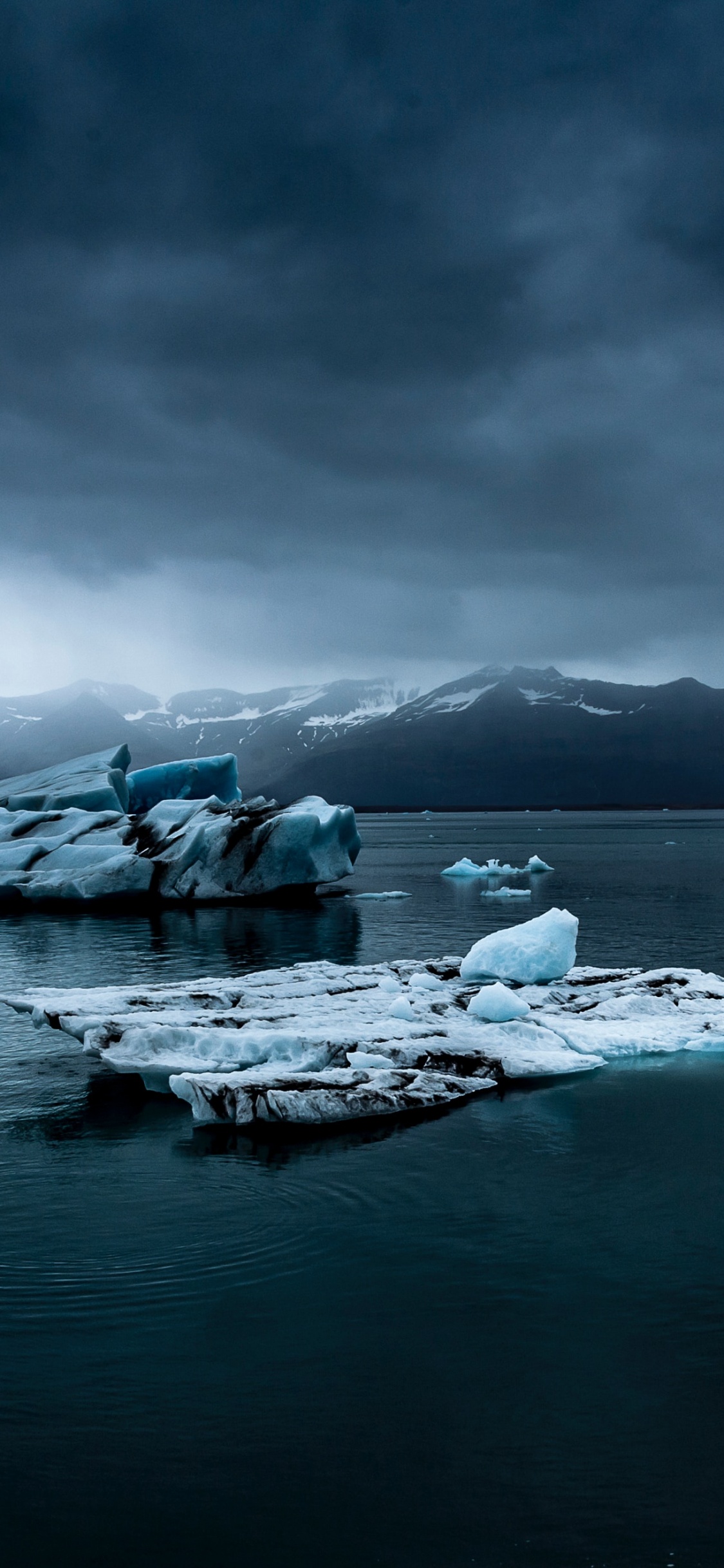 Gletscher, Tablet, Wasser, Cloud, Wasserressourcen. Wallpaper in 1125x2436 Resolution