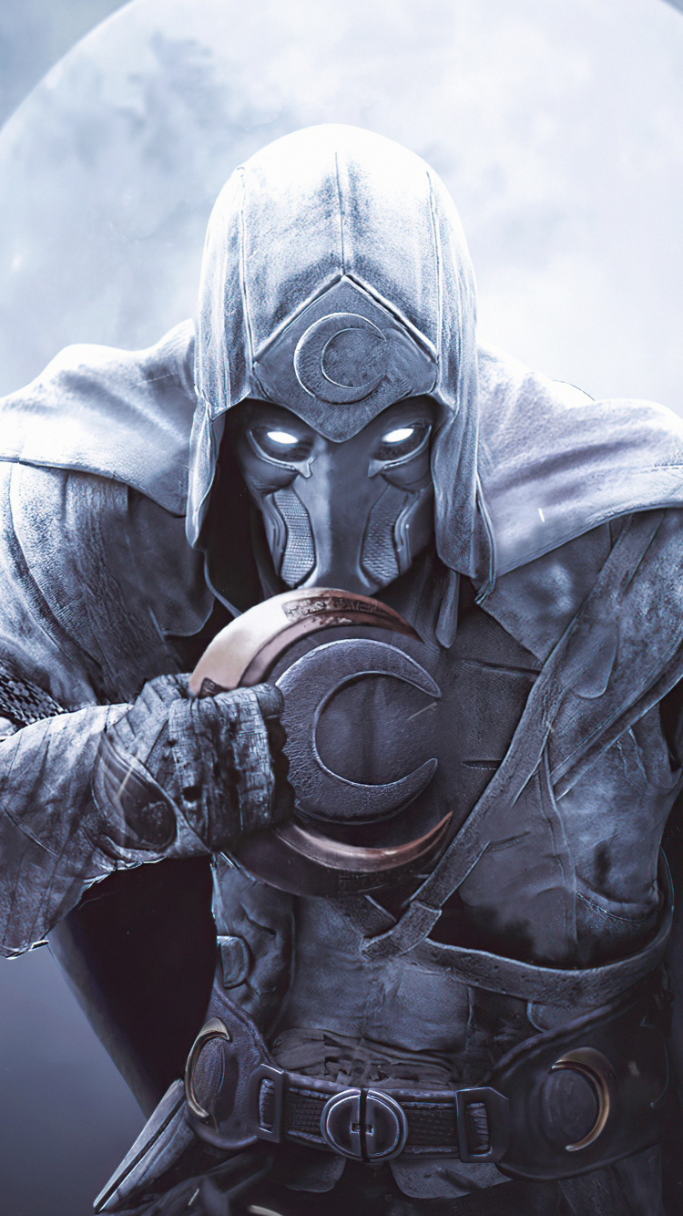 Avatar Caballero Luna, Caballero de la Luna, Marc Spector, Marvel, Marvel Comics. Wallpaper in 750x1334 Resolution