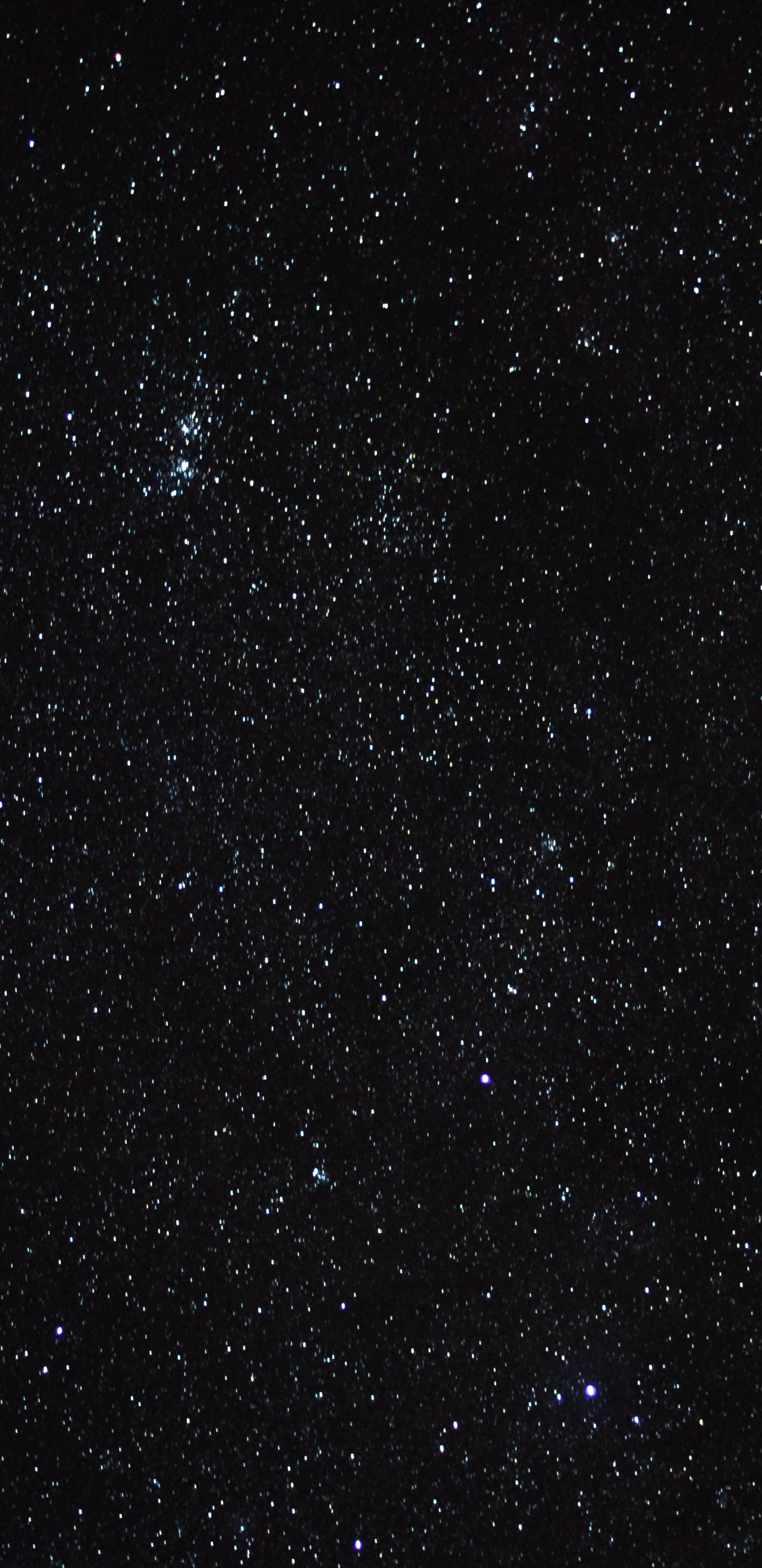 Estrellas en el Cielo Durante la Noche.. Wallpaper in 1440x2960 Resolution