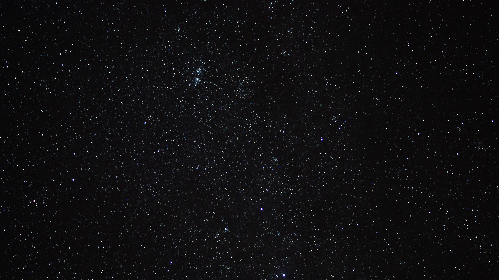 Étoiles Dans le Ciel Pendant la Nuit. Wallpaper in 1920x1080 Resolution