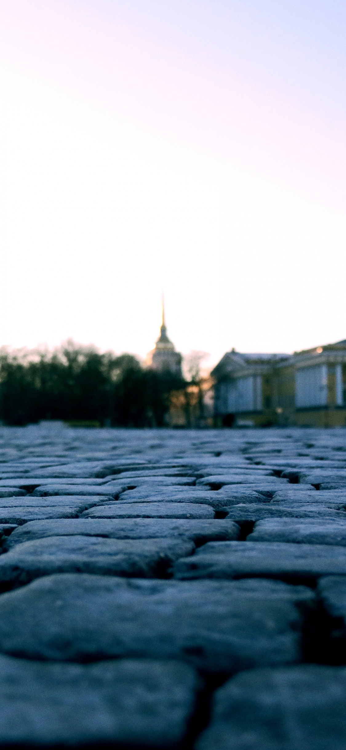 Gray Concrete Road During Daytime. Wallpaper in 1125x2436 Resolution