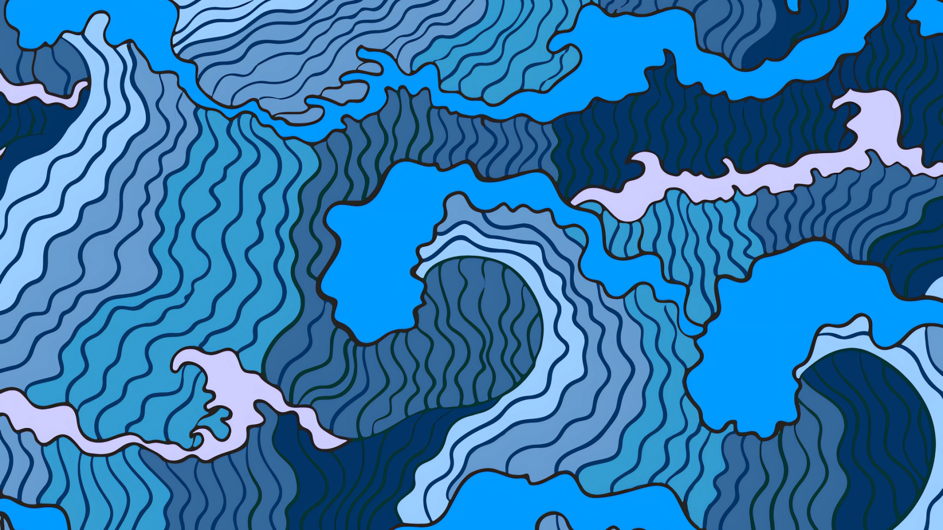 Tuttomondo Keith Hareng, Apple, Nature, Azure, Blue. Wallpaper in 1920x1080 Resolution