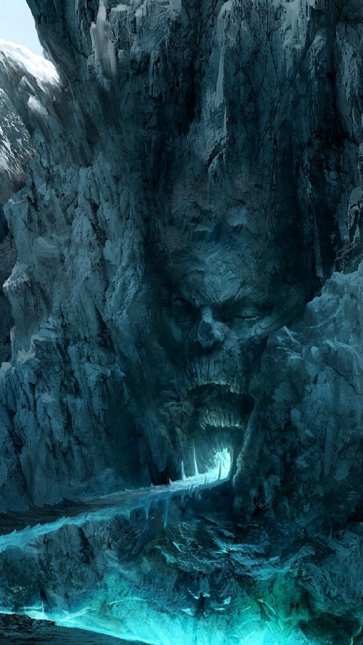 Formation Rocheuse Grise et Blanche. Wallpaper in 720x1280 Resolution