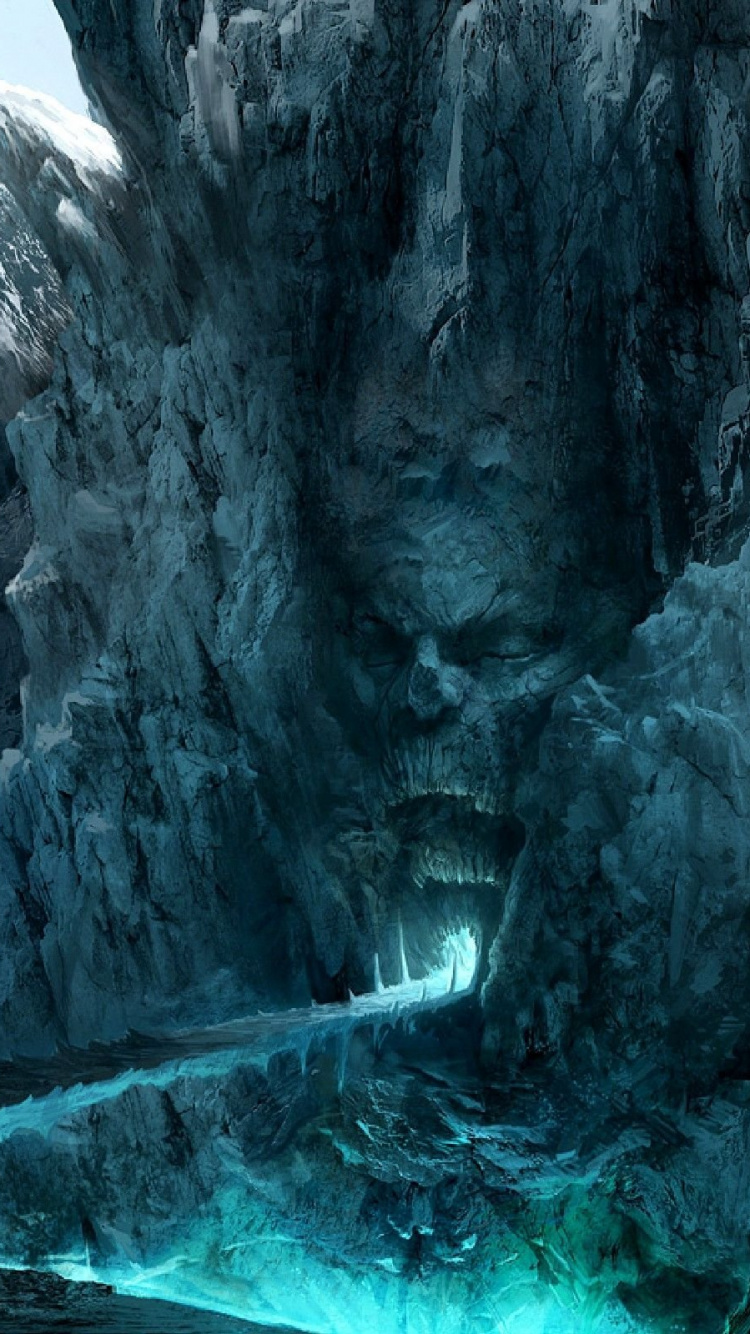 艺术, 形成, 冰川地貌, 冷冻的, 地质学 壁纸 750x1334 允许