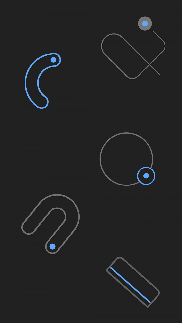 Google, Google Pixel 4, Cercle, Nature, Dispositif Électronique. Wallpaper in 750x1334 Resolution