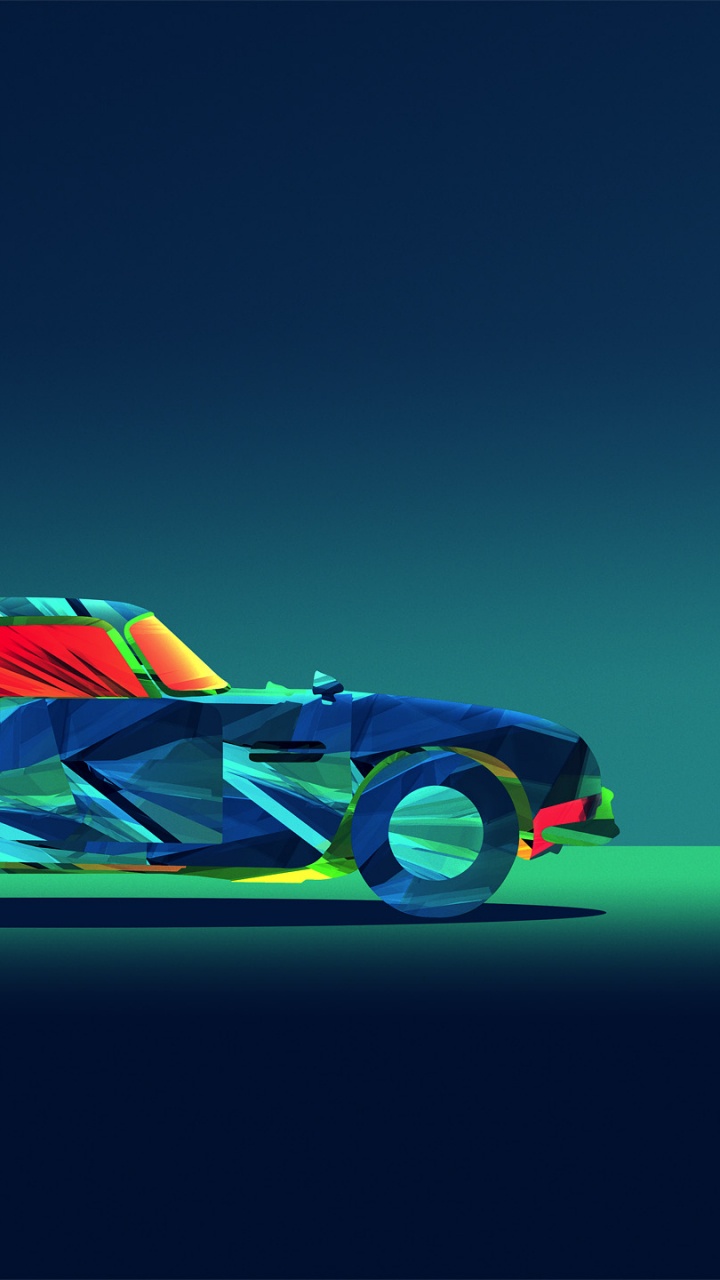 赛车, 小型汽车, 汽车外, 天空, 抽象艺术 壁纸 720x1280 允许