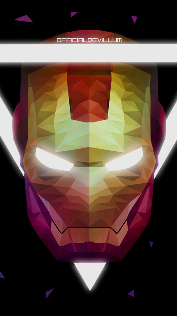 Lumière, Low Poly, Symbole, Purple, Magenta. Wallpaper in 750x1334 Resolution