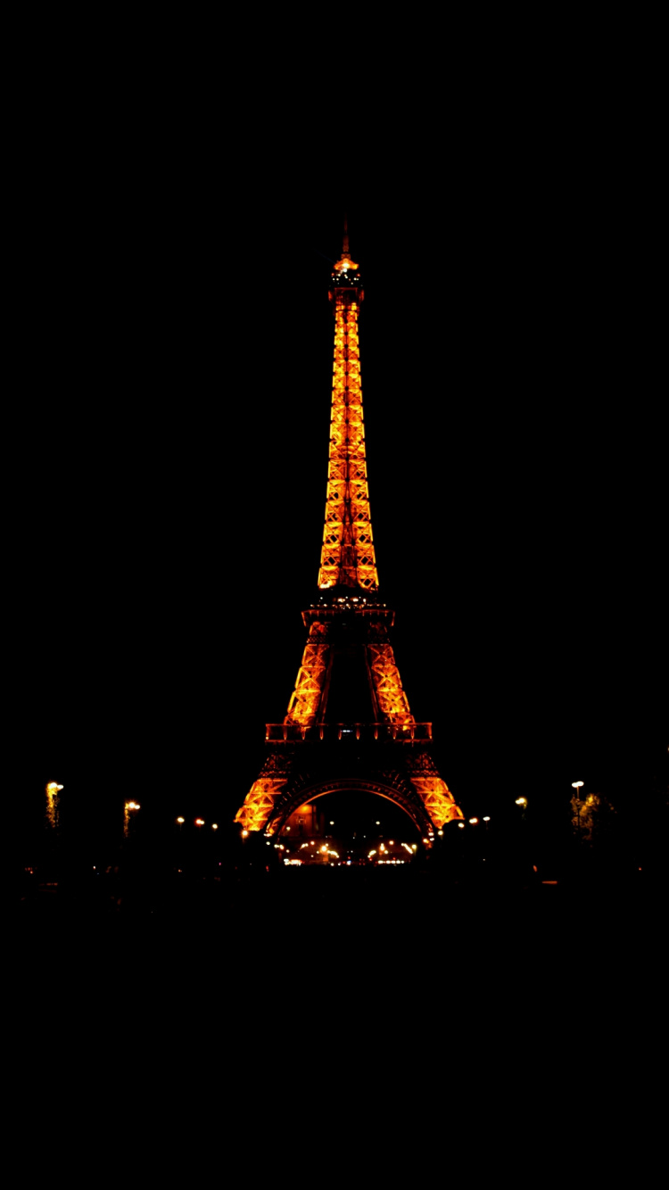 Eiffel Tower, Tower, Landmark, Architecture, Monument. Wallpaper in 750x1334 Resolution