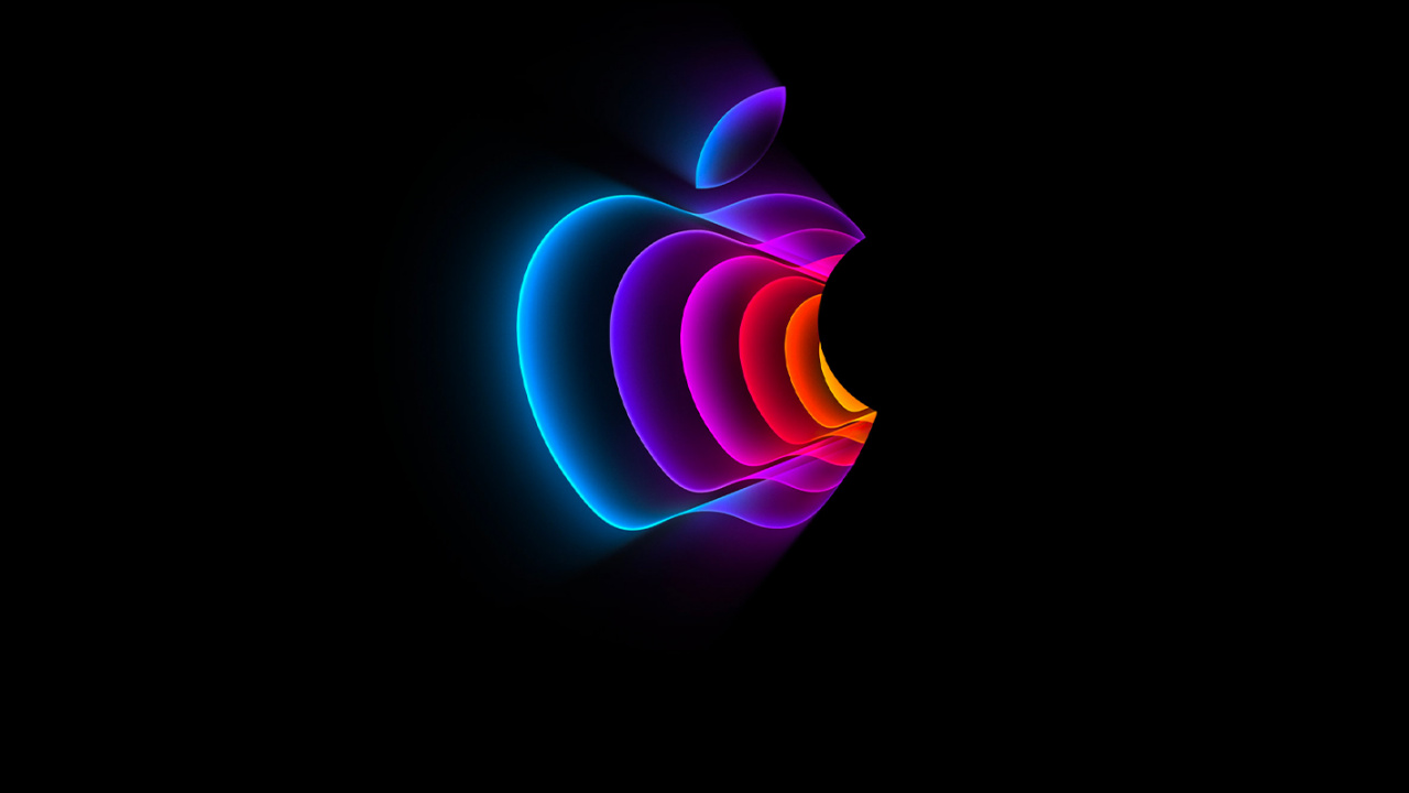 Macbook, Apples, Lens Flare, Gas, Visual Effect Lighting. Wallpaper in 1280x720 Resolution