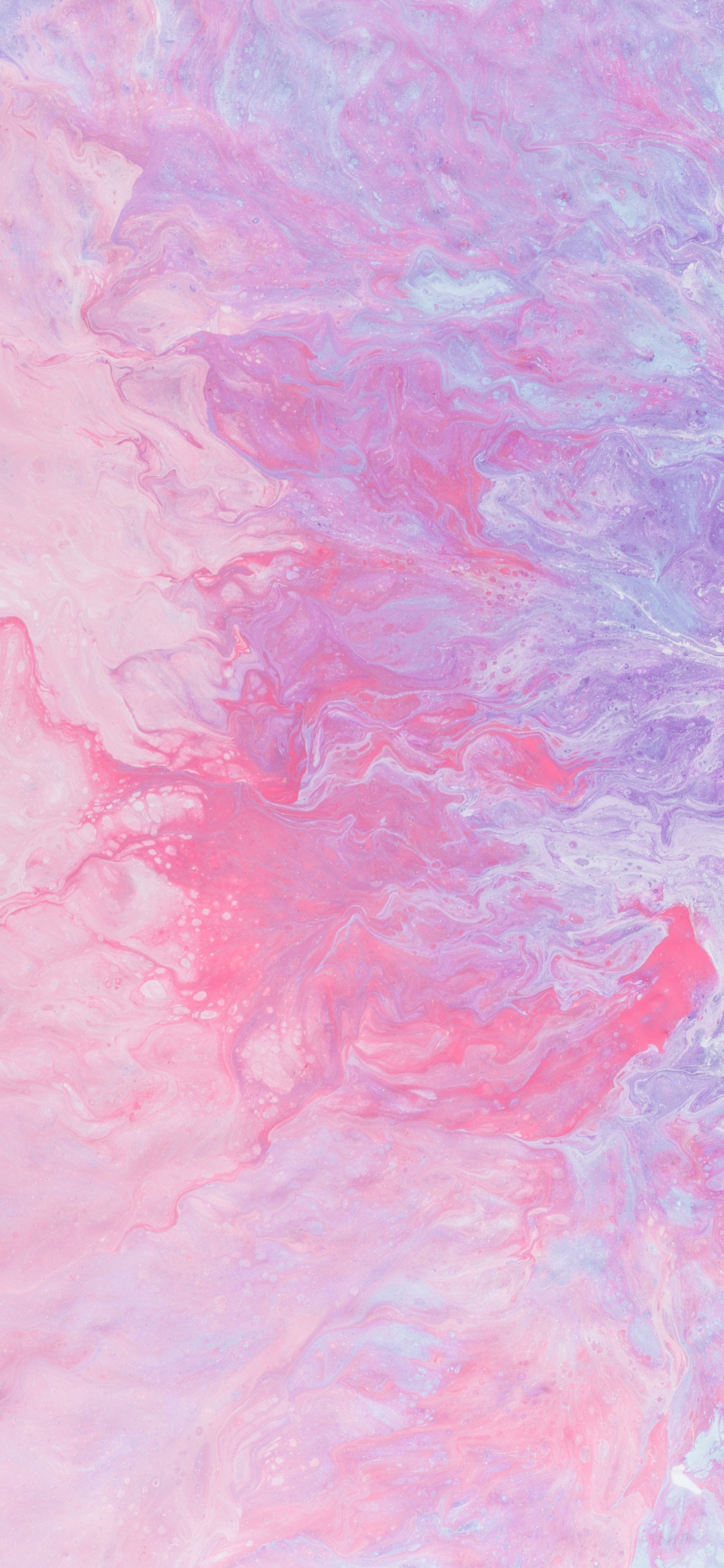 Grüne Und Blaue Abstrakte Malerei. Wallpaper in 1125x2436 Resolution