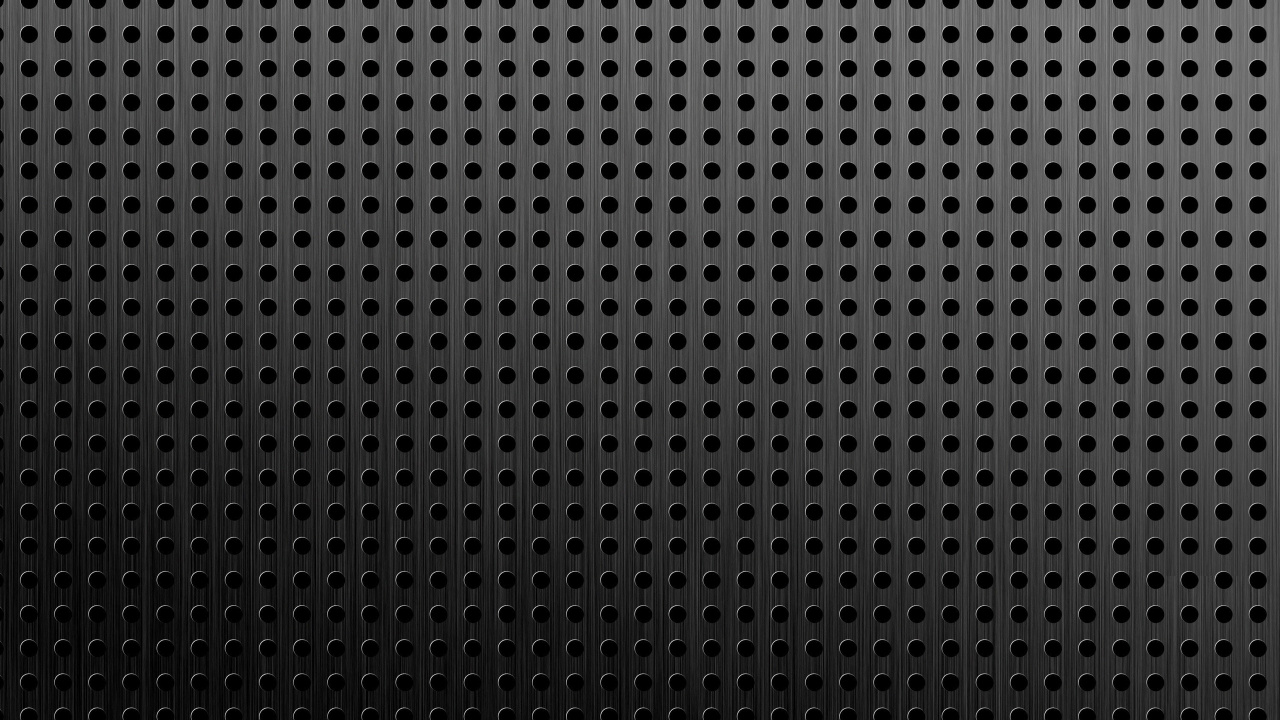 Schwarz-weiß Gepunktetes Textil. Wallpaper in 1280x720 Resolution