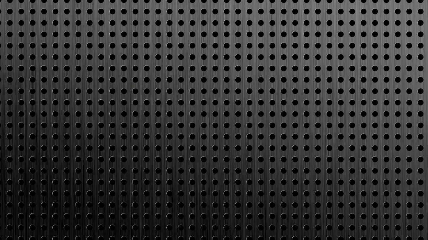 Schwarz-weiß Gepunktetes Textil. Wallpaper in 1366x768 Resolution