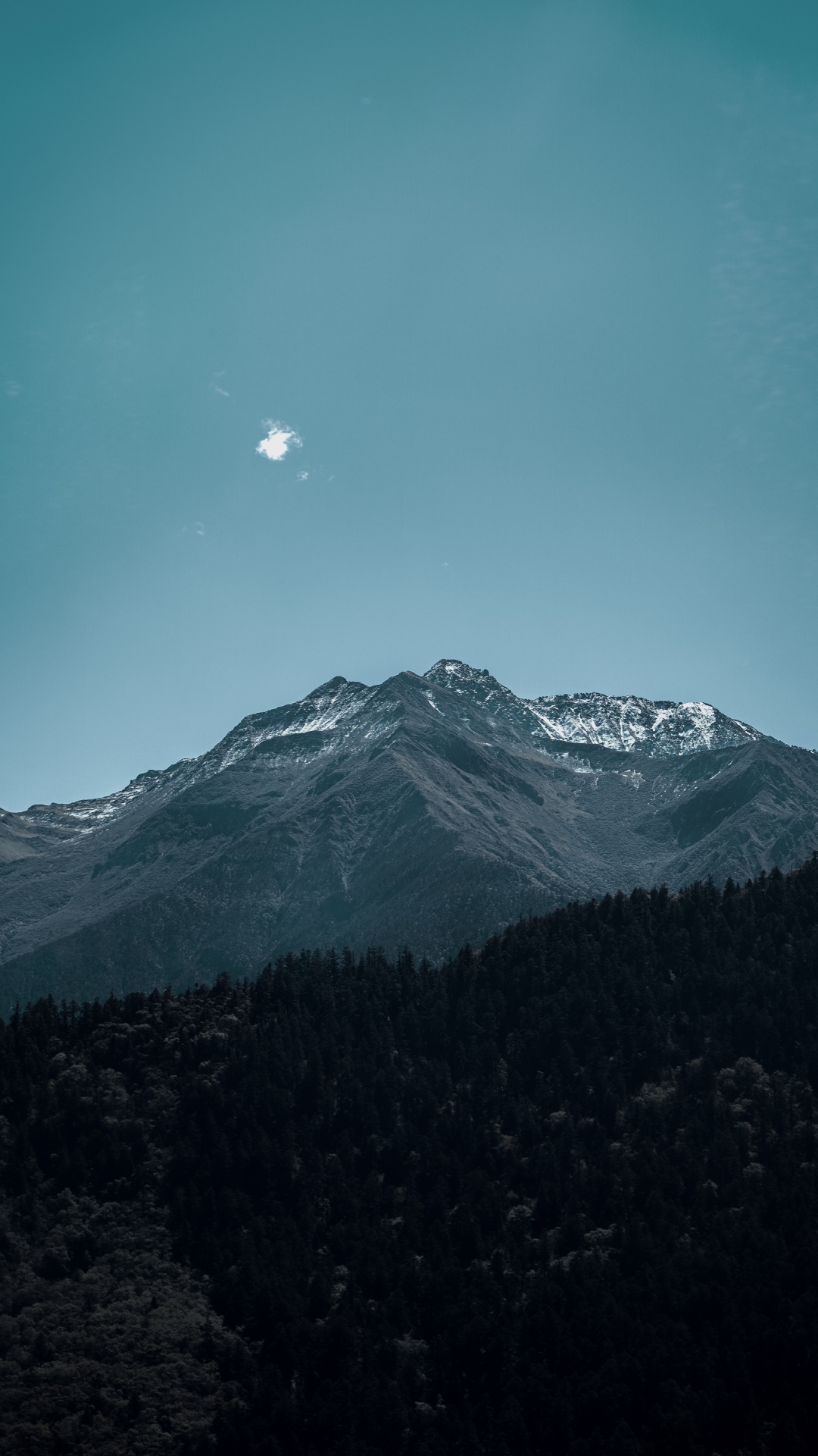 Montaña, Highland, Desierto, la Luz Del Sol, Luna. Wallpaper in 1080x1920 Resolution