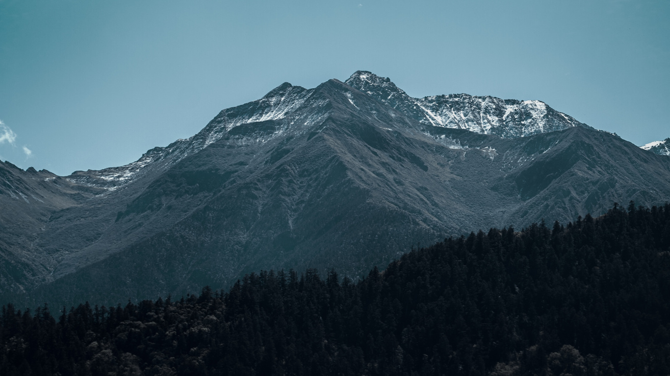 Cloud, Hochland, Wildnis, Sonnenlicht, Mond. Wallpaper in 1366x768 Resolution