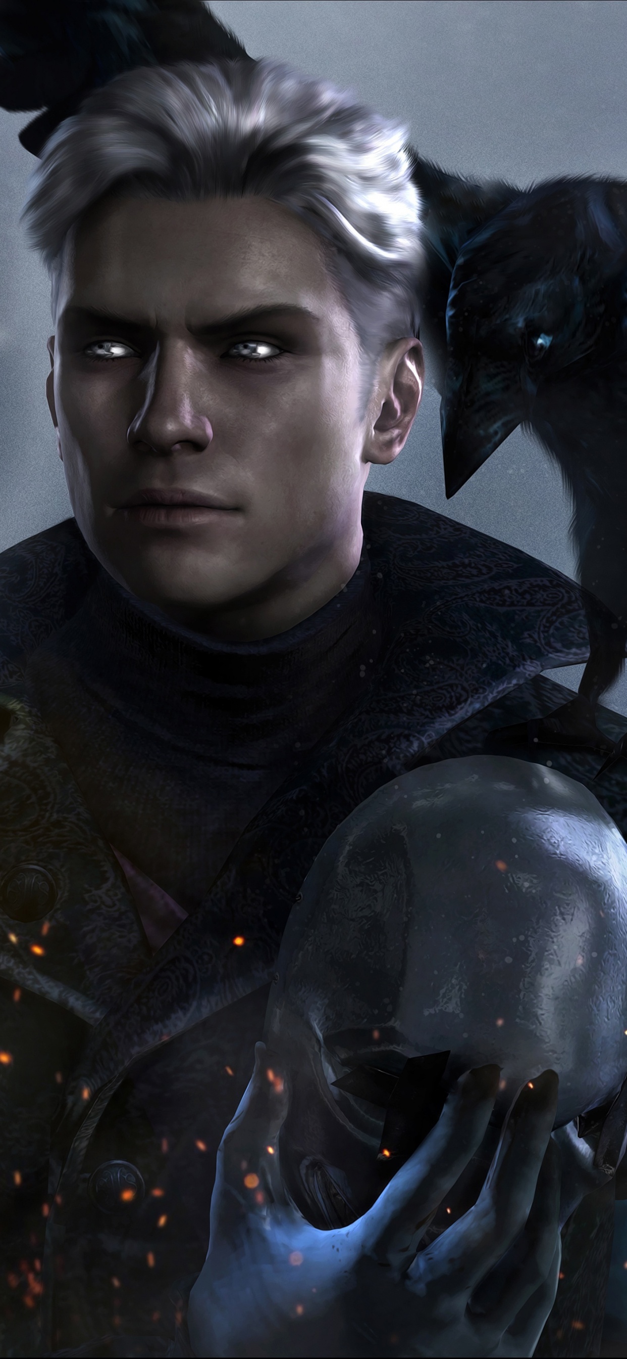 Devil May Cry 5, Dmc Devil May Cry, Virgile, Dante, Personnages de Devil May Cry. Wallpaper in 1242x2688 Resolution