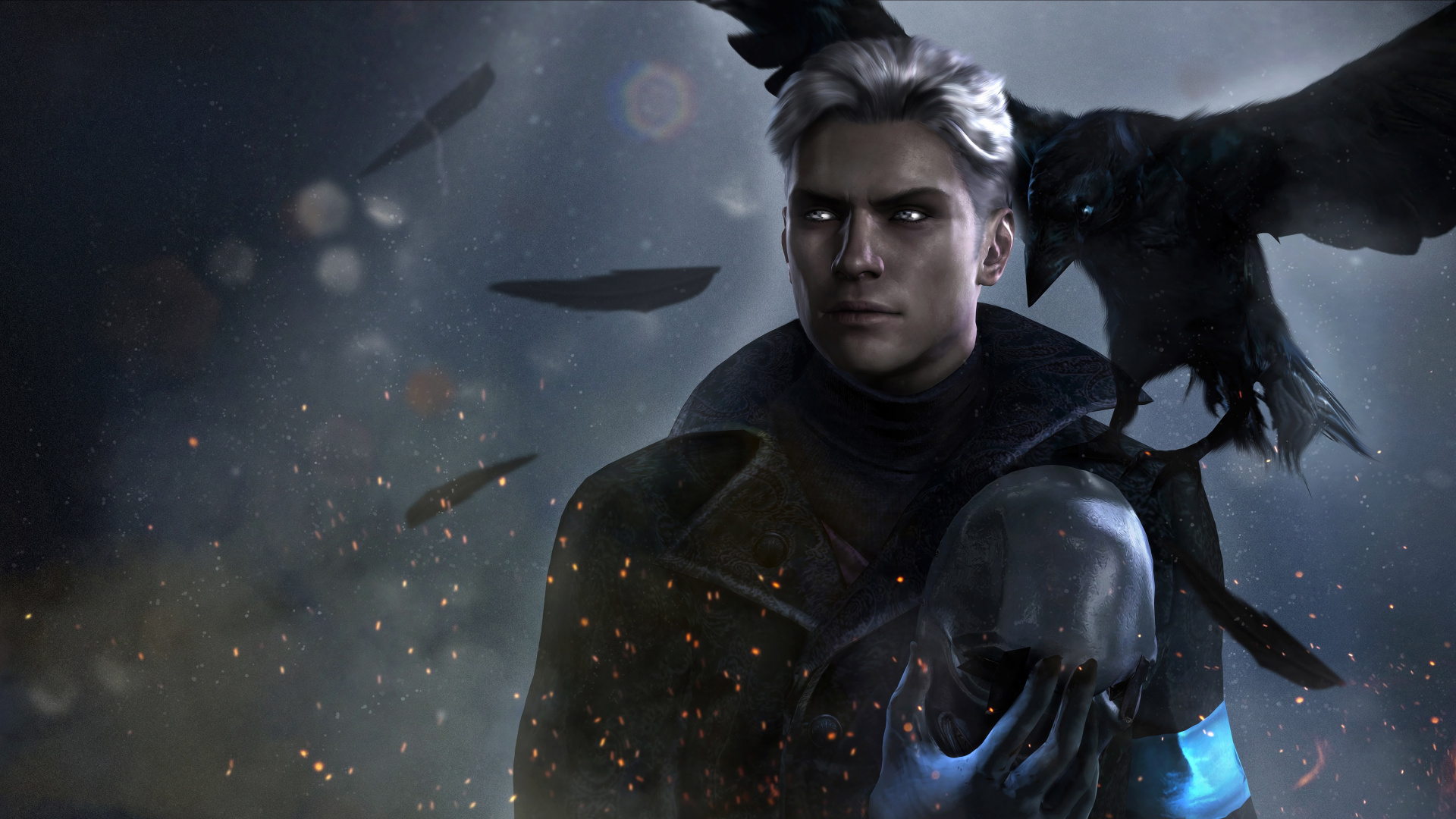 Devil May Cry 5, Dmc Devil May Cry, Virgile, Dante, Personnages de Devil May Cry. Wallpaper in 1920x1080 Resolution