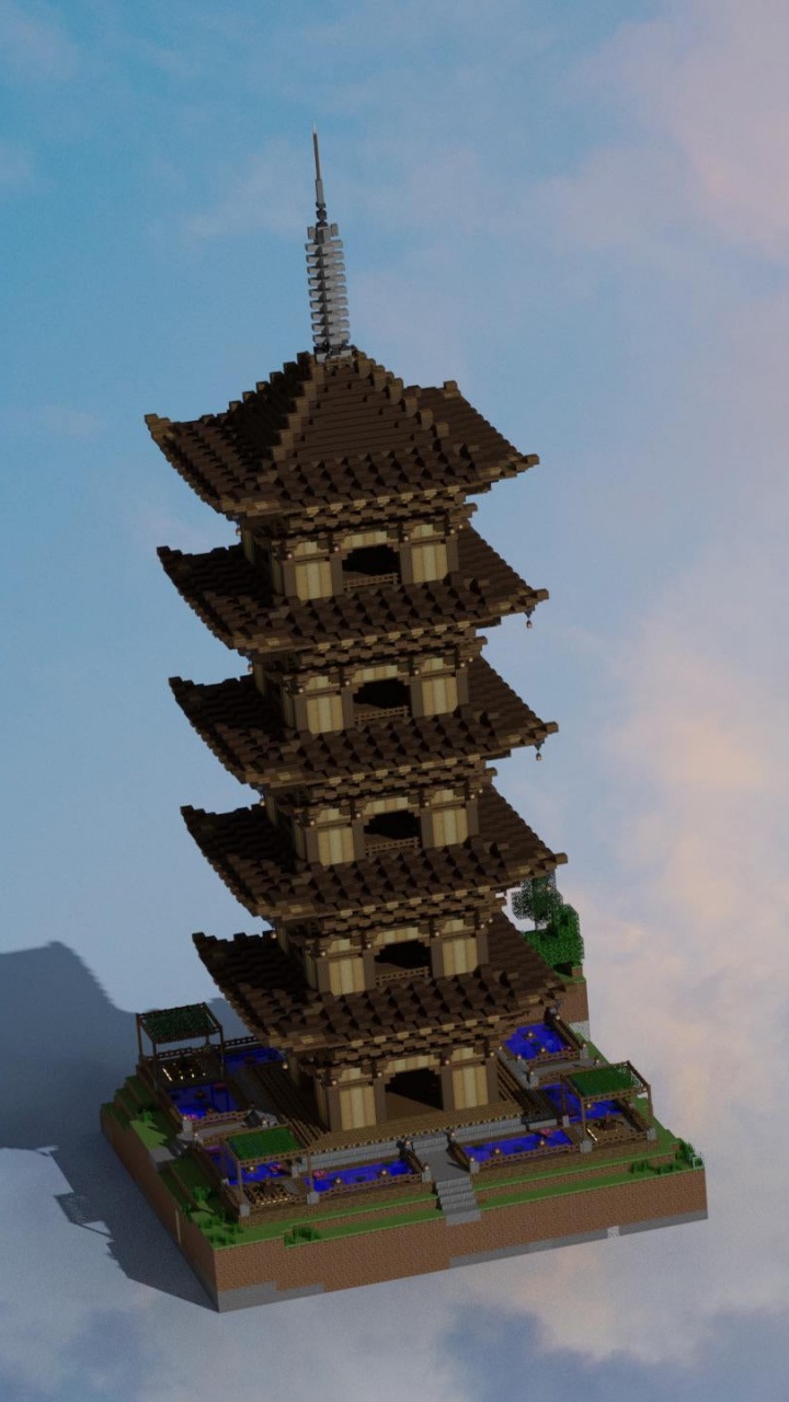 Hito, la Arquitectura China, Pagoda, Fachada, Finial. Wallpaper in 720x1280 Resolution