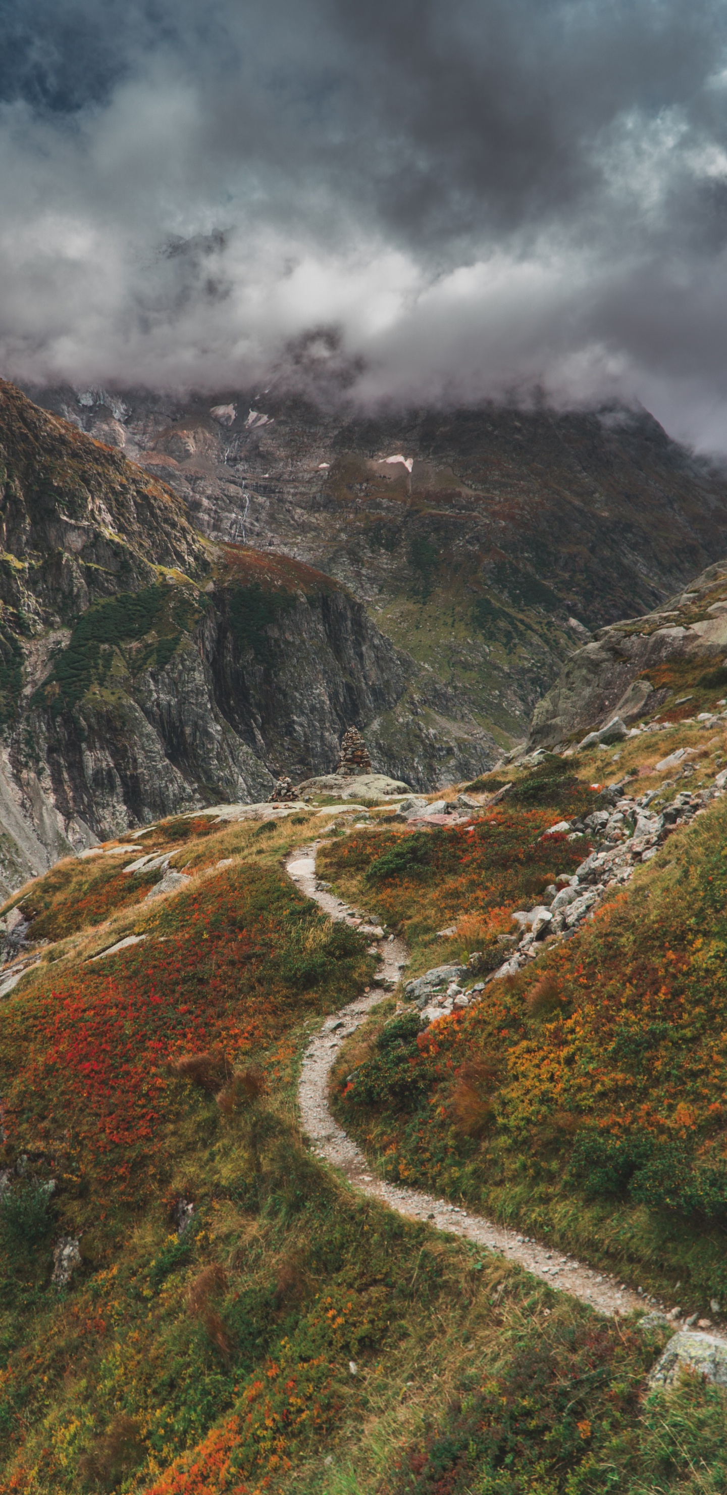 Les Reliefs Montagneux, Highland, Nature, Paysage Naturel, Col de Montagne. Wallpaper in 1440x2960 Resolution