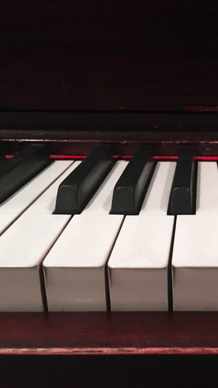 Piano, Musical Keyboard, Keyboard, Key, Musical Instrument. Wallpaper in 720x1280 Resolution