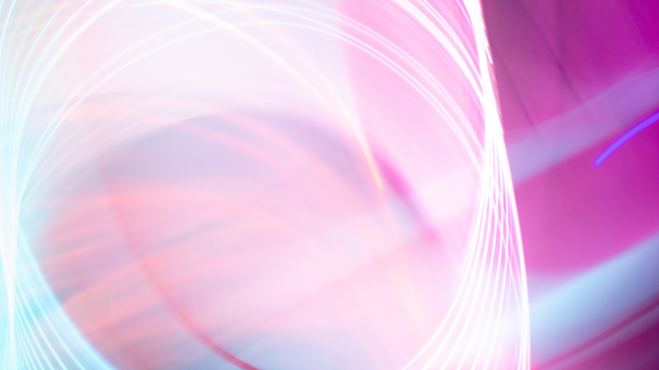 Pink and White Light Digital Wallpaper. Wallpaper in 1280x720 Resolution