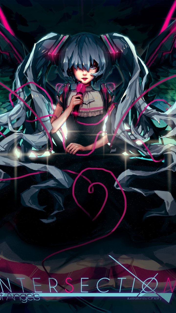 Personaje de Anime Femenino de Pelo Negro. Wallpaper in 720x1280 Resolution