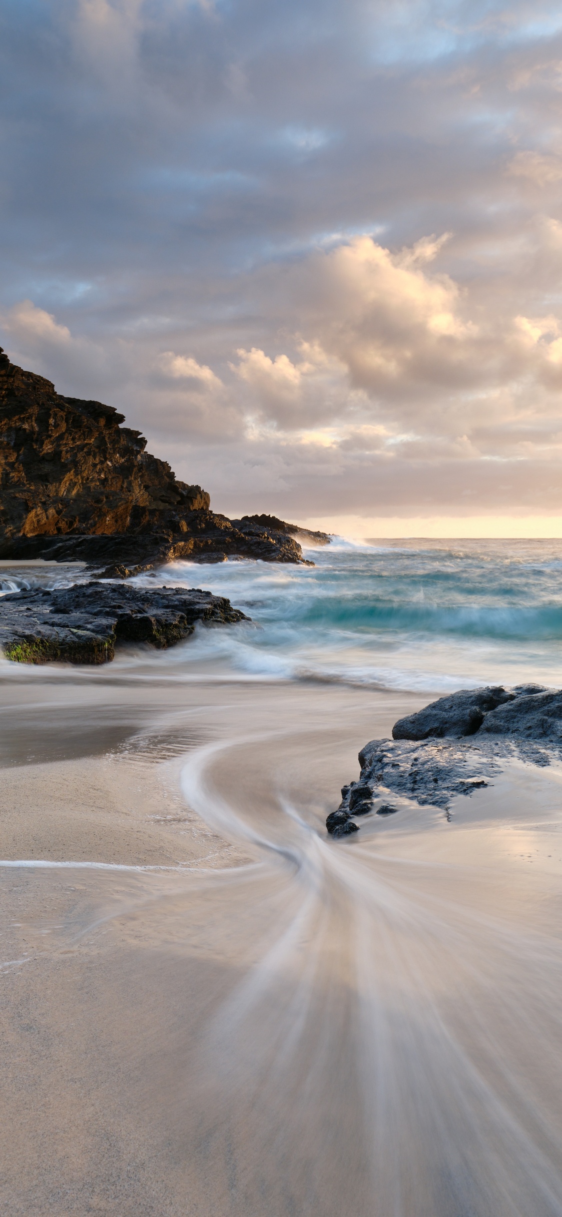 Eau, Mer, Rive, Nature, Ciel. Wallpaper in 1125x2436 Resolution