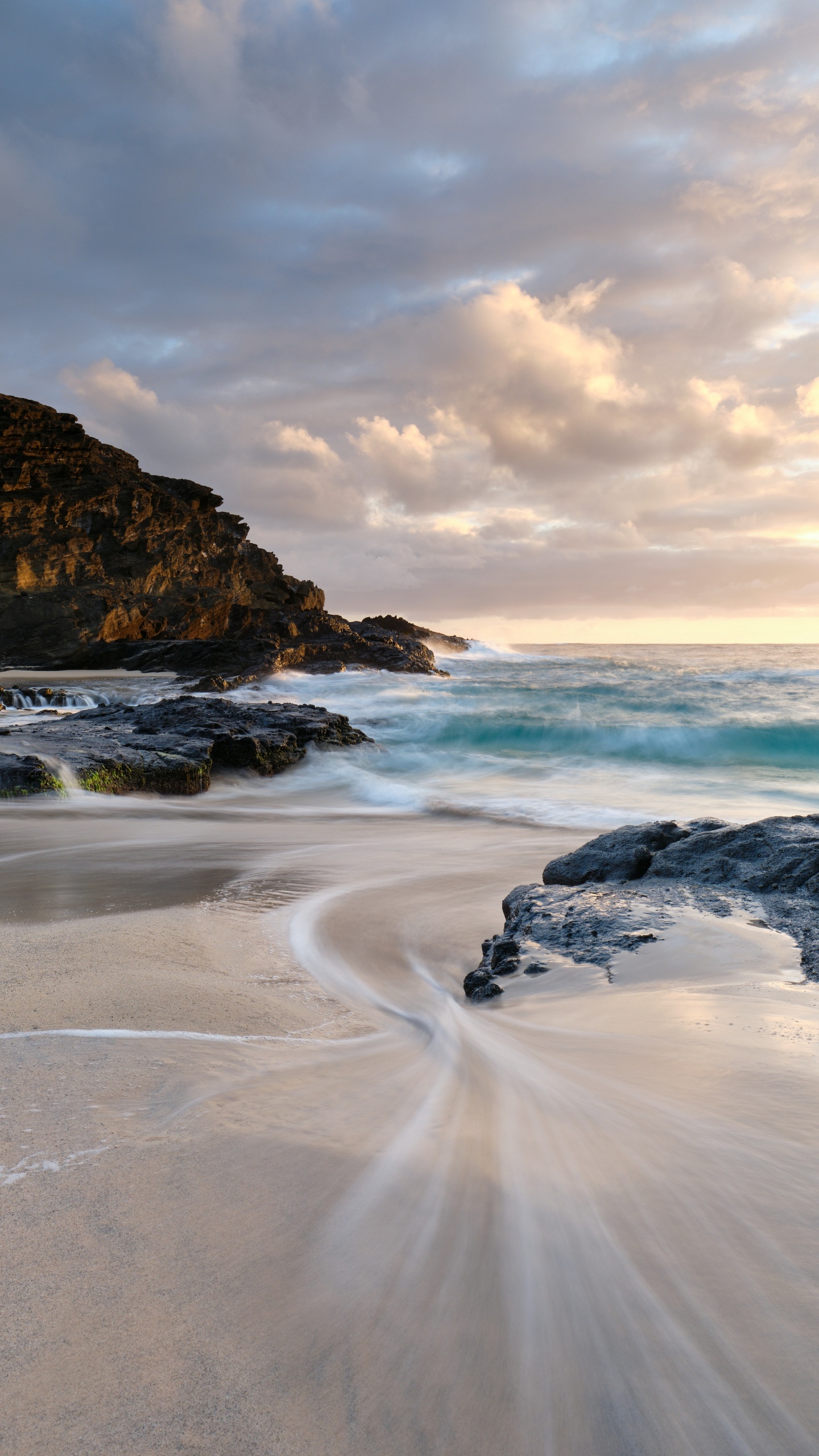 Eau, Mer, Rive, Nature, Ciel. Wallpaper in 1440x2560 Resolution