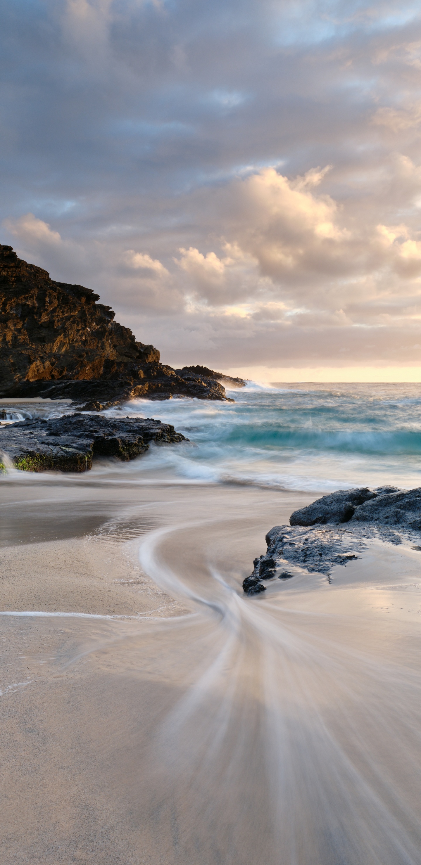 海角, 大海, 岸边, 性质, 天空 壁纸 1440x2960 允许