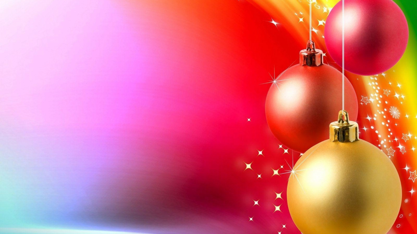 Weihnachtsdekoration, Weihnachtsbeleuchtung, Pinkie, Pink, Christmas Village. Wallpaper in 1366x768 Resolution