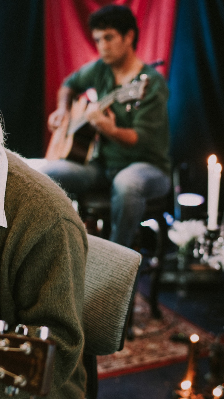 Guitare, Nirvana, de la Musique Acoustique, Instrument de Musique, Performance. Wallpaper in 750x1334 Resolution