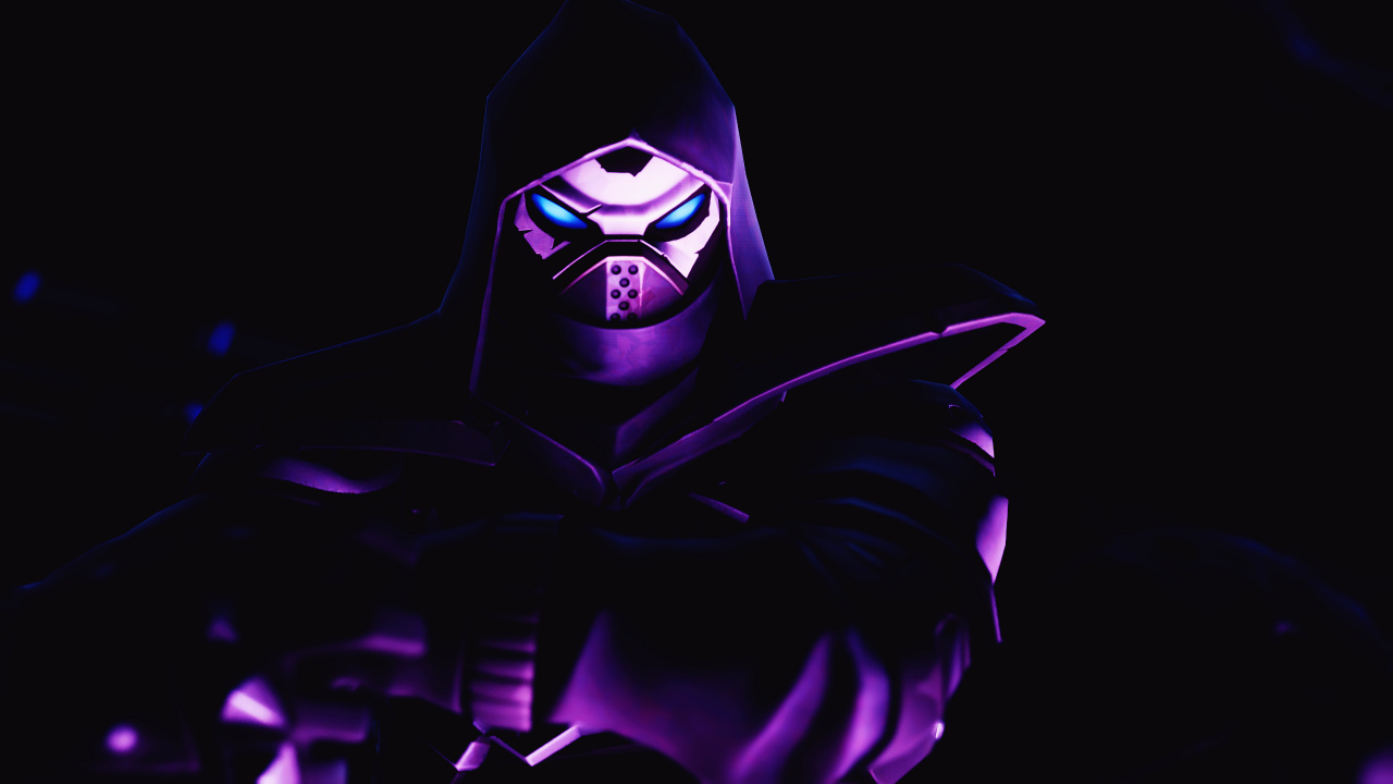 Emote, Emotion, Skin, Purple, Fortnite. Wallpaper in 1280x720 Resolution