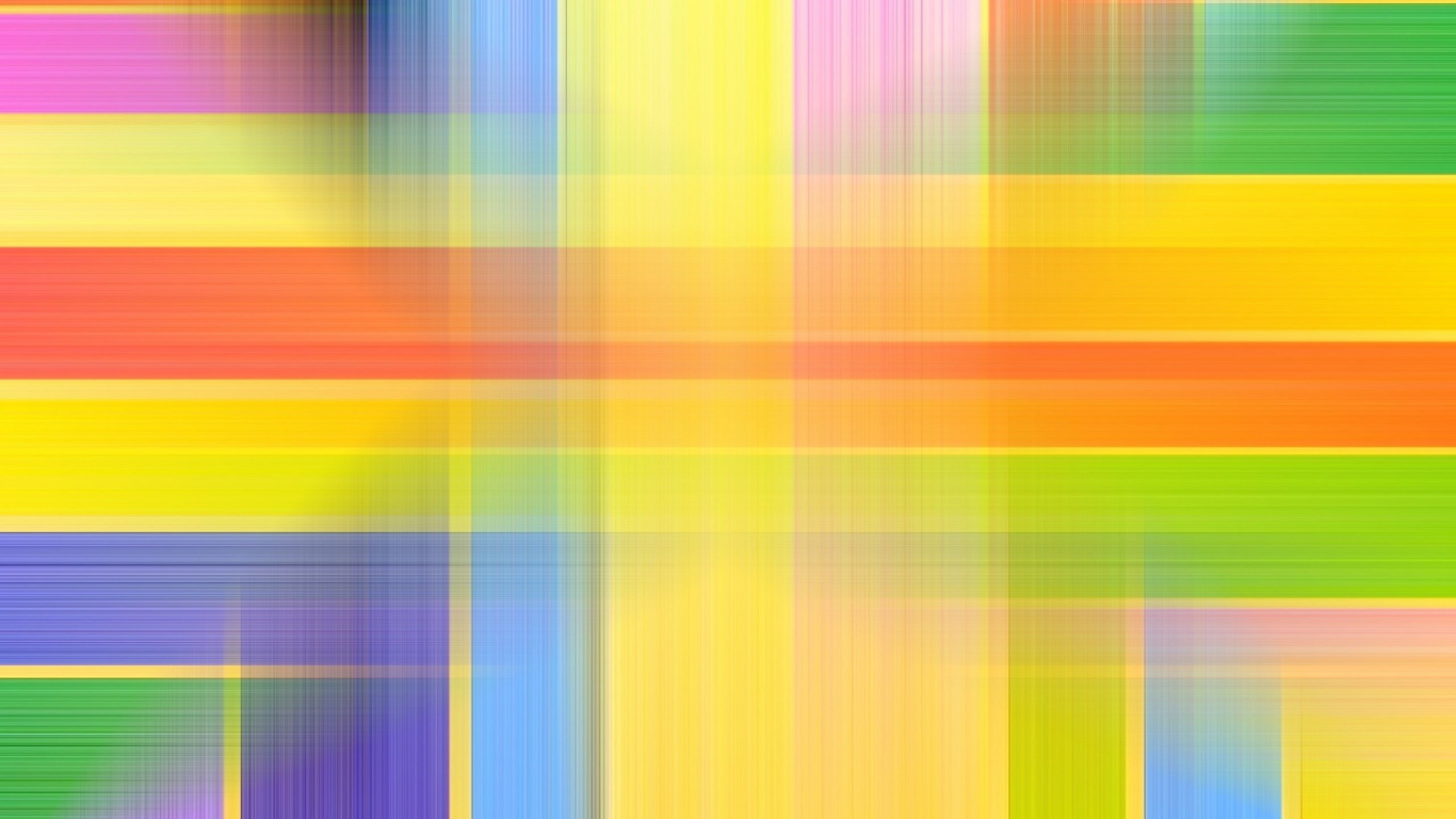 Illustration Rayée Bleu Jaune et Rouge. Wallpaper in 1366x768 Resolution