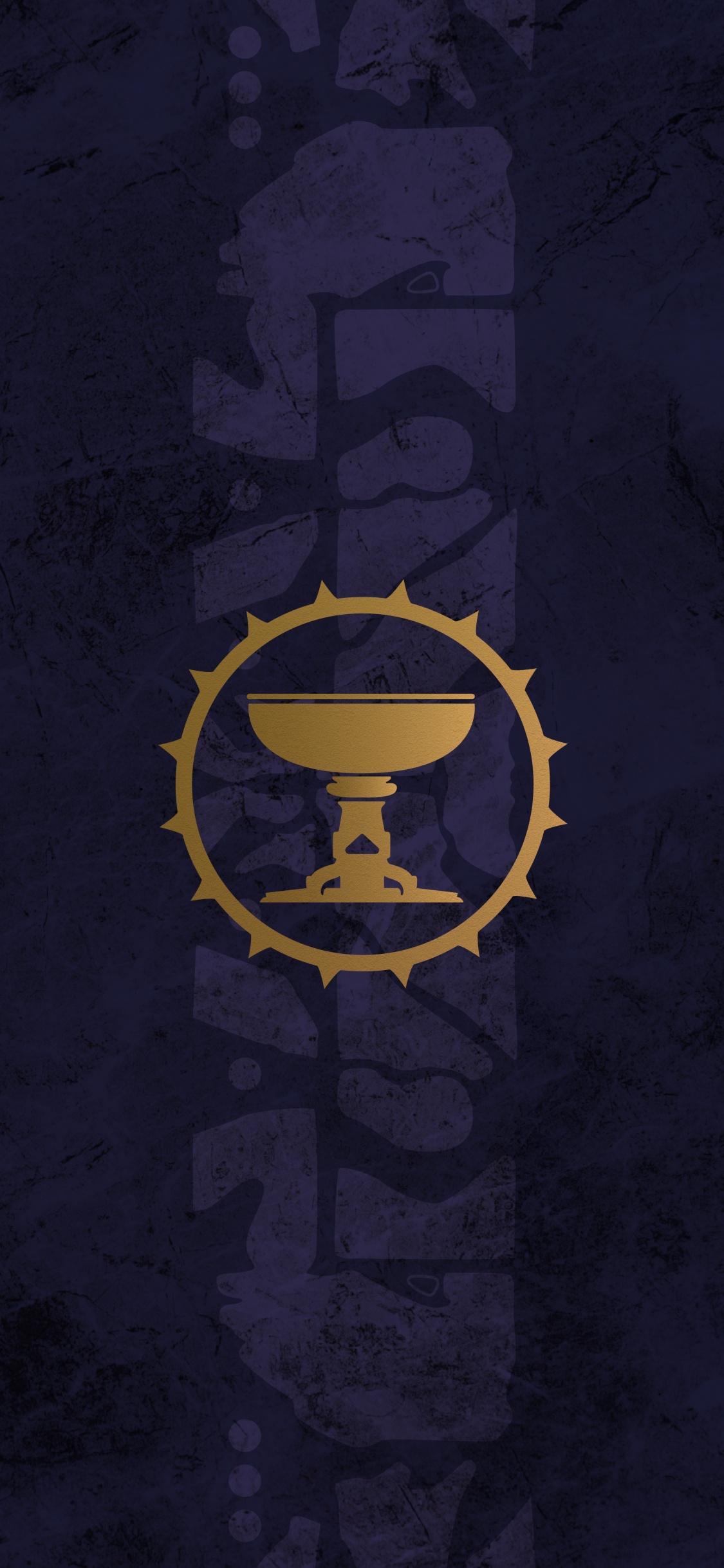 Destiny 2, Schicksal Genommen Den König, Kreis, Farbtöne Und Schattierungen, Electric Blue. Wallpaper in 1125x2436 Resolution