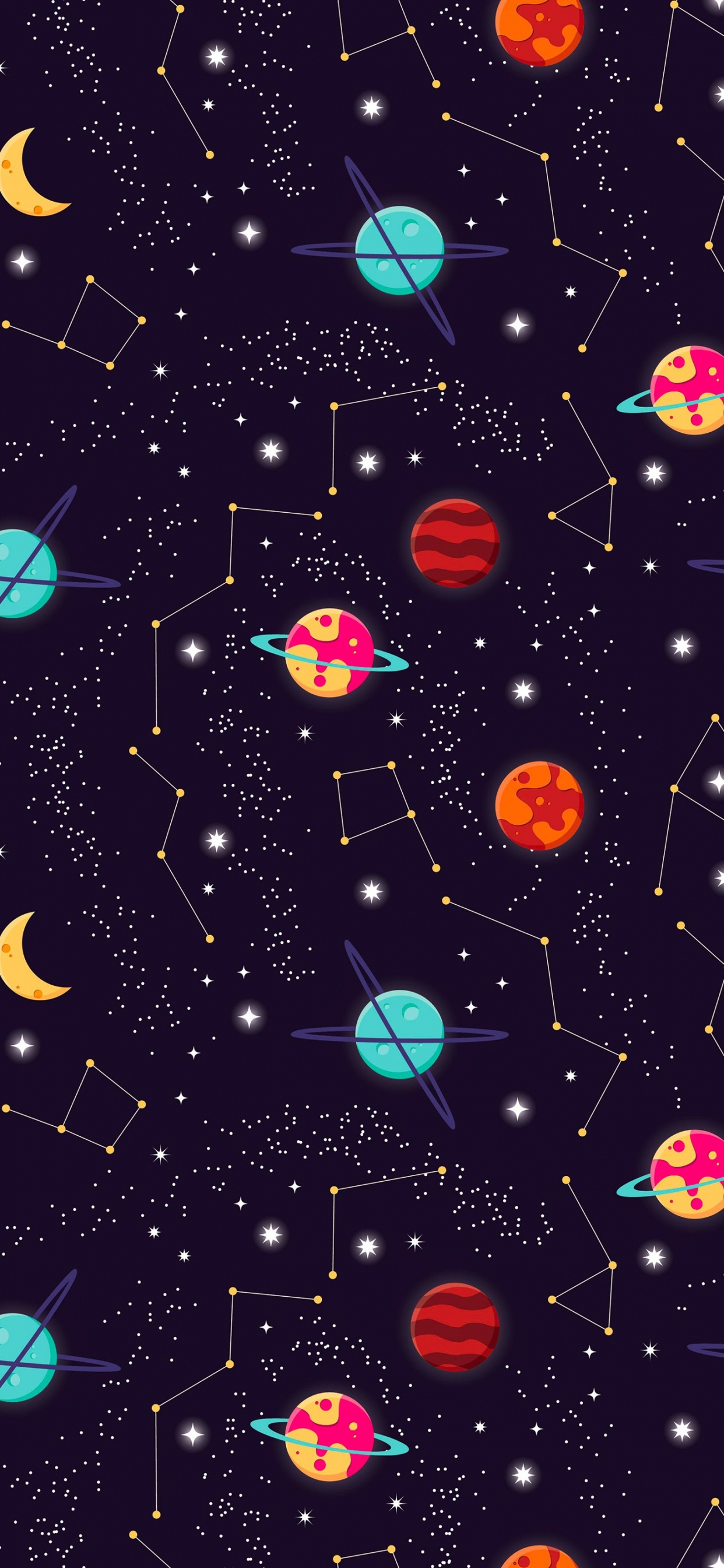 Galaxy, Licht, Natur, Kunst, Astronomisches Objekt. Wallpaper in 1242x2688 Resolution