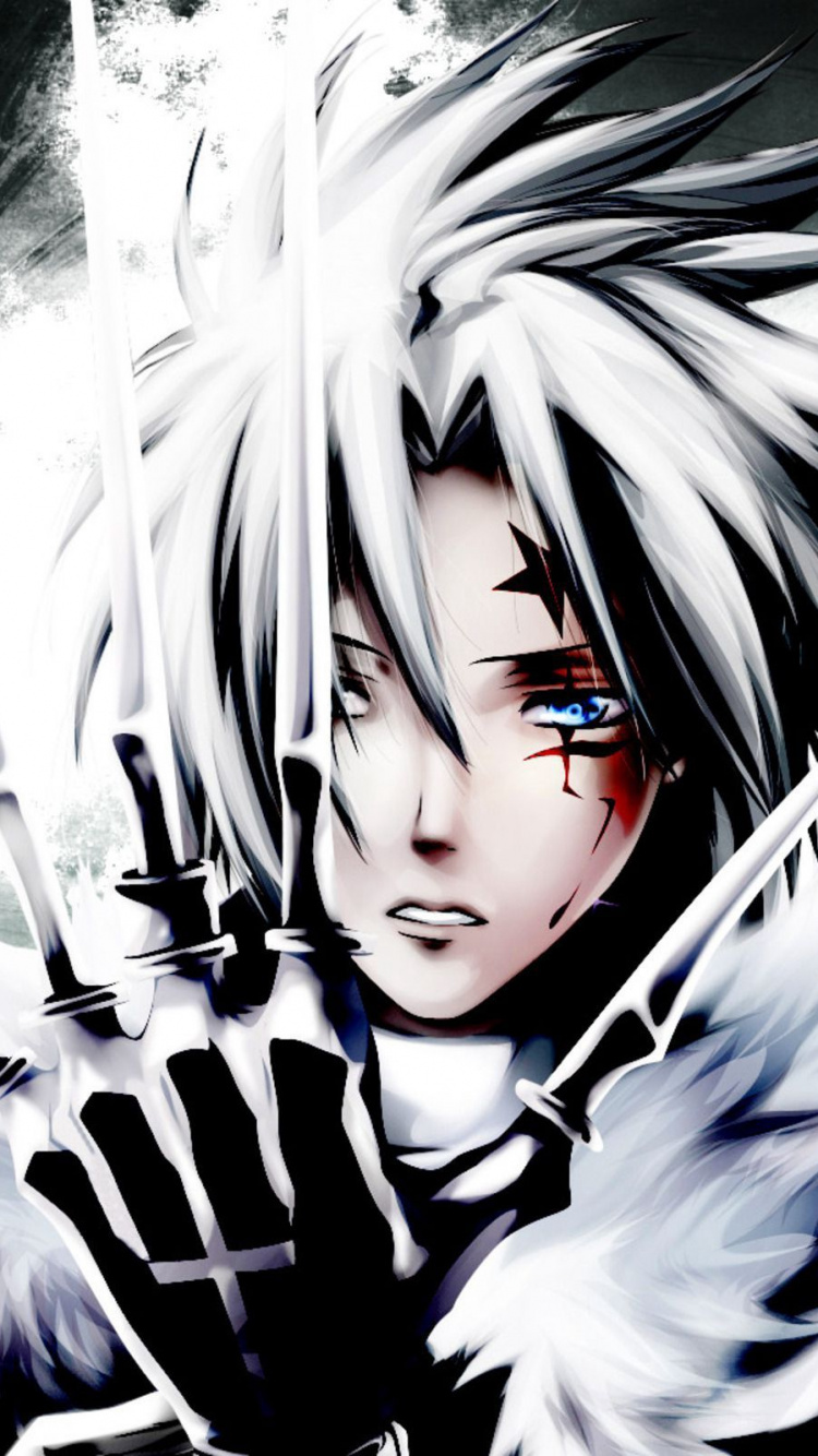 Personnage D'anime Masculin Aux Cheveux Noirs. Wallpaper in 750x1334 Resolution