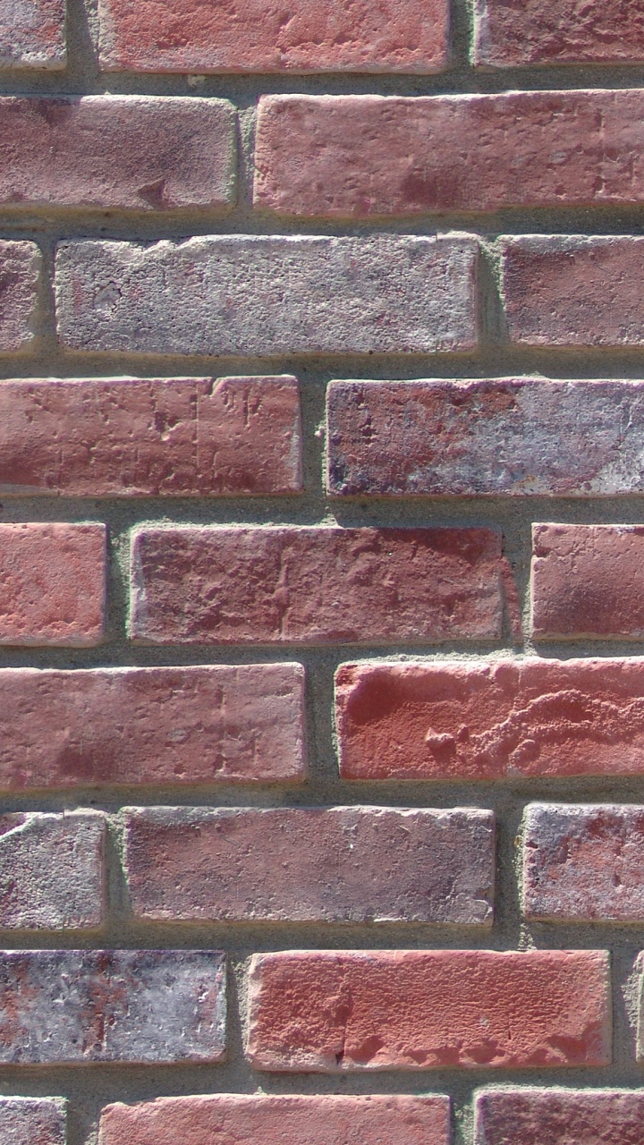 Brown and Gray Brick Wall. Wallpaper in 720x1280 Resolution