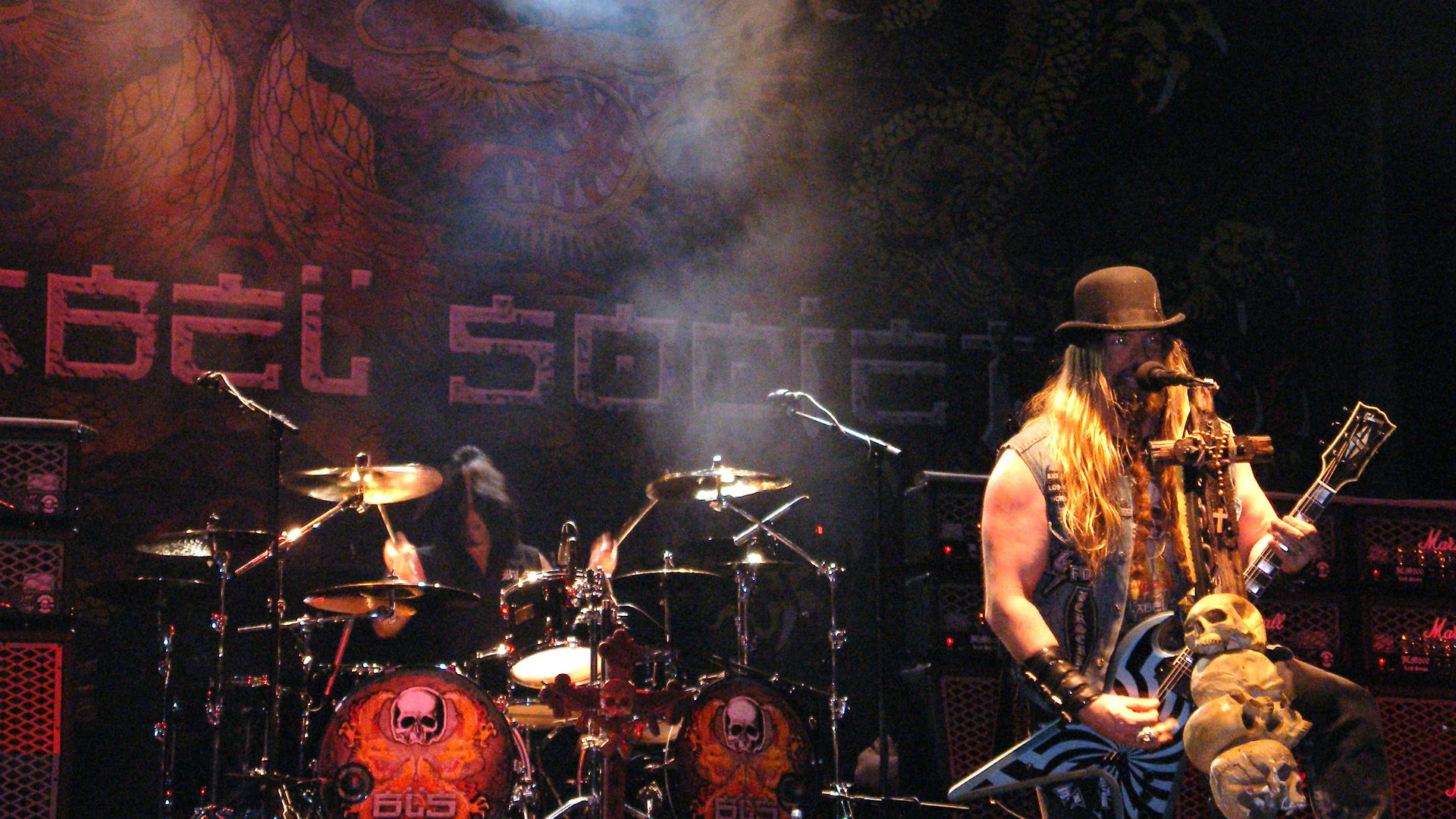 Zakk Wylde, Rockkonzert, Black Label Society, Schwermetall, Musiker. Wallpaper in 1920x1080 Resolution