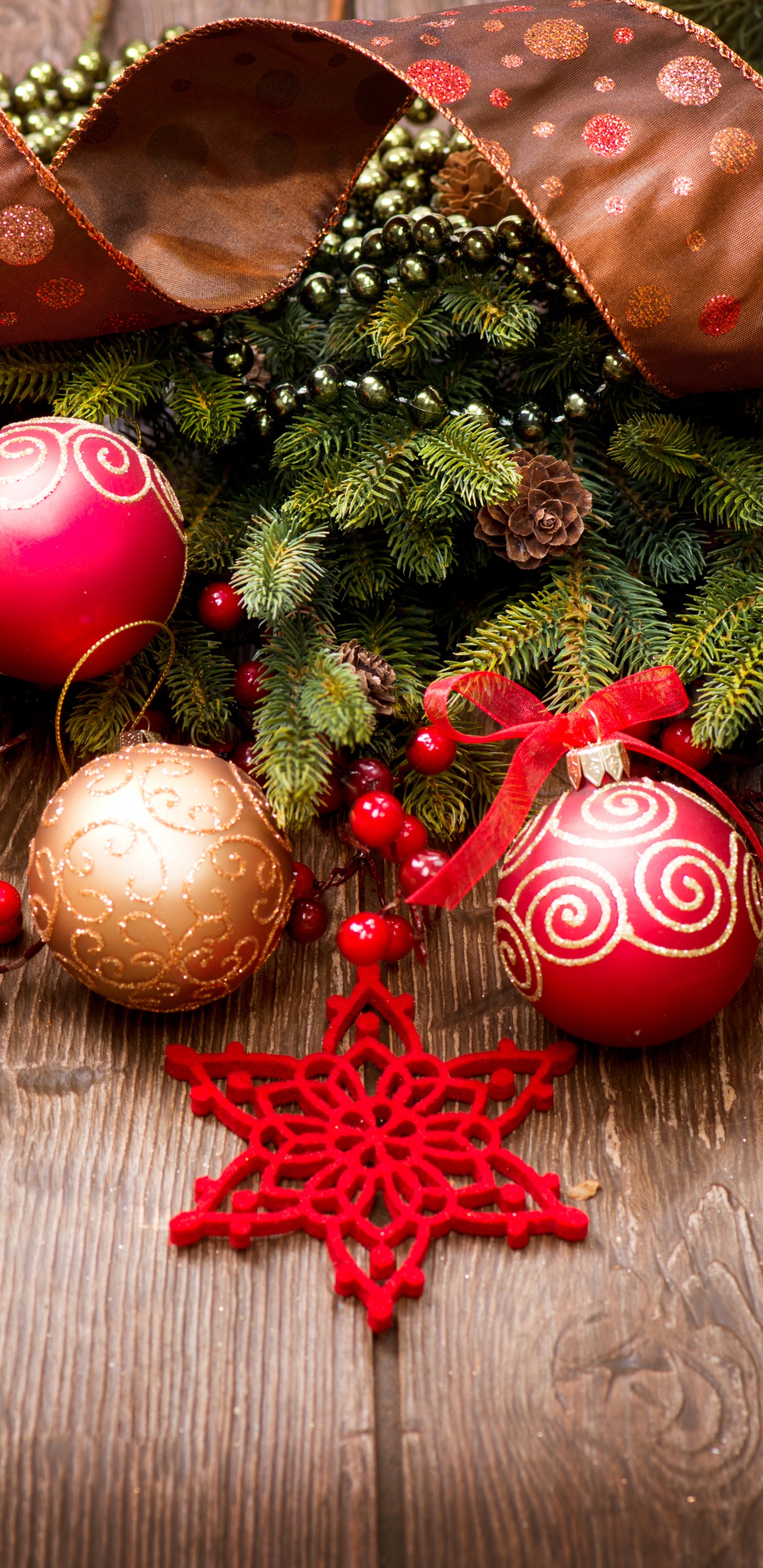 Christmas Day, Christmas Ornament, Christmas Decoration, Christmas, Fir. Wallpaper in 1440x2960 Resolution